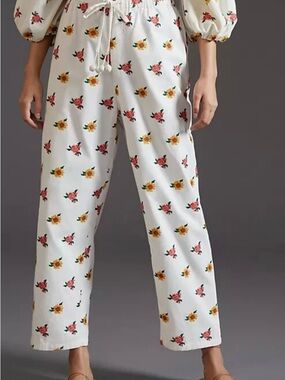 FARM Rio Floral Embroidered Pants